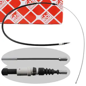 febi 49628 Handbremsseil Bremsseil Feststellbremse für CITROEN C4 1 PEUGEOT hinten 4746.20