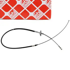 febi 09499 Handbremsseil für MERCEDES T1 601 611 B601 B602 mit Trommelbremse hinten rechts