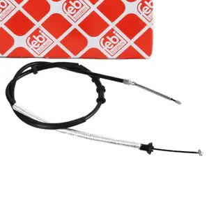 febi 109489 Handbremsseil Feststellbremse für FIAT Grande/Punto/Evo 199_ hinten links