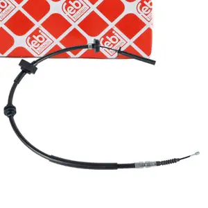 febi 109497 Handbremsseil Bremsseil für BMW X5 E70 F15 F85 X6 E71 E72 F16 F86 hinten links