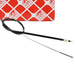 febi 109499 Handbremsseil für PEUGEOT 207/CC/SW/207+ mit Scheibenbremse hinten 4745.Z4