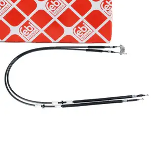 febi 109236 Handbremsseil f&uuml;r OPEL Zafira A Fgst. 4*000001 hinten links + rechts 13153655