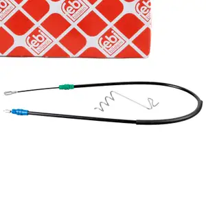 febi Handbremsseil f&uuml;r FORD Transit 2006-2014 mit Doppelbereifung hinten rechts 1734691