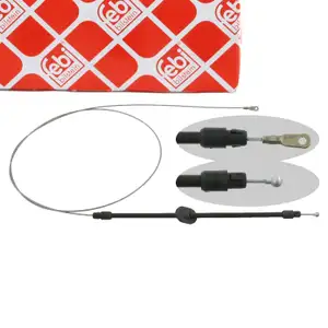 febi 26731 Handbremsseil Bremsseil für MERCEDES Sprinter 35-t 5-t B906 Crafter 2E 2F vorne