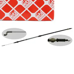 febi Handbremsseil Bremsseil f&uuml;r VW California Transporter bis Fgst. hinten 7D0609701