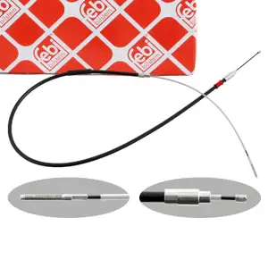 febi 28736 Handbremsseil Bremsseil für BMW 3er 316-330i 318-330d hinten rechts 34411165020