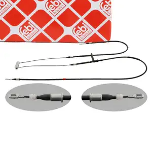 febi 29305 Handbremsseil Bremsseil Feststellbremse f&uuml;r SAAB 9-3 YS3D 900 2 hinten