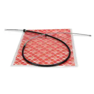 febi 36348 Handbremsseil f&uuml;r VW Polo 6R SEAT Ibiza 4 mit Trommelbremse hinten 6R0609721B