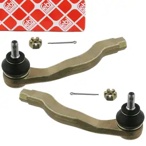 2x febi Spurstangenkopf Spurstangengelenk f&uuml;r HONDA 5 bis 12.1994 6 CR-5 1 CRX 3 vorne