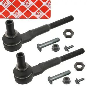 2x febi PROKIT Spurstangenkopf für AUDI A4 B5 B6 B7 A6 C5 SEAT Exeo SKODA Superb 1 vorne