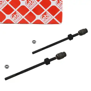 2x febi 37066 PROKIT Spurstange Axialgelenk f&uuml;r VW Golf 2 Jetta 1 2 ohne vorne