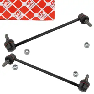 2x febi Koppelstange f&uuml;r NISSAN Murano 2 Qashqai 1 2 X-Trail 2 3 RENAULT Koleos 1 2 vorne