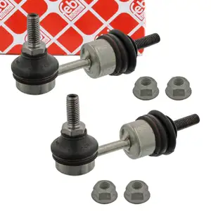 2x febi 22588 PROKIT Koppelstange f&uuml;r SMART City-Coupe Fortwo Cabrio 450 Roadster vorne
