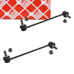 2x febi 36790 PROKIT Koppelstange f&uuml;r SMART ForTwo Cabrio Coupe 451 vorne