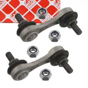 2x febi 10038 PROKIT Koppelstange Pendelst&uuml;tze f&uuml;r BMW 5er E39 520-540i M5 520-530d hinten