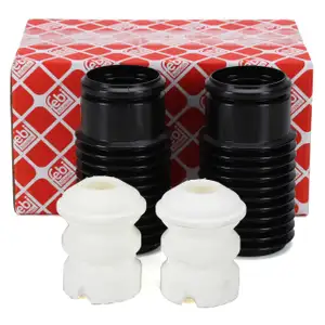 febi Staubschutz + Anschlagpuffer Satz für AUDI VW POLO SEAT IBIZA 3 SKODA BMW FIAT vorne