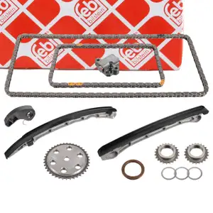 febi 170115 Steuerkettensatz Steuerkette f&uuml;r MAZDA 3 BL 5 CW 6 GH 2.0 MZR/MZR DISI