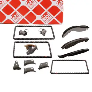 febi 100140 Steuerkettensatz Steuerkette f&uuml;r KIA Sorento 1 JC HYUNDAI H-1/Starex 2.5 CRDi