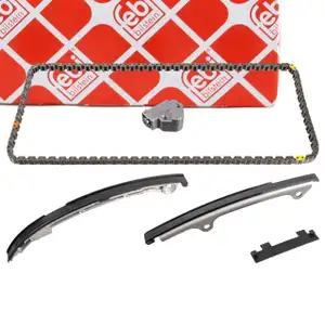 febi 108157 Steuerkettensatz Steuerkette f&uuml;r NISSAN Primera P12 2.0 X-Trail 2.0/2.5 + 4x4