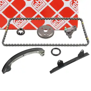 febi 108827 Steuerkettensatz Steuerkette Zahnkette f&uuml;r TOYOTA Yaris P1 P9 1.3 87 PS
