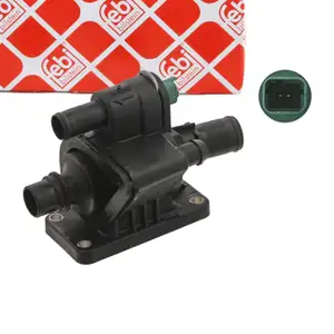 febi 34997 Thermostat + Geh&auml;use + Sensor f&uuml;r CITROEN FORD MAZDA PEUGEOT TOYOTA 1.4 DIESEL