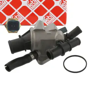 febi 36980 Thermostat + Geh&auml;use + Sensor f&uuml;r FIAT Punto 188_ 1.9 JTD 80/86 PS