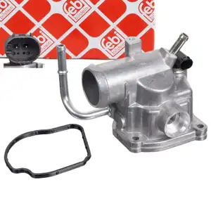 febi 39270 Thermostat + Housing + Sensor for MERCEDES W461 W163 270CDI OM612 6122000015