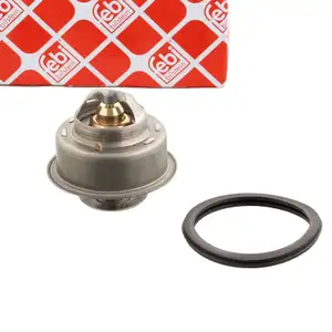 febi 14773 Thermostat Kühlmittel + Dichtung für VOLVO 240 340-360 740 760 940 940 2 373307
