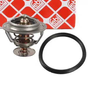 febi 172714 Thermostat Kühlmittel für VW Arteon Polo 6 AUDI A5 Q2 SEAT Arona SKODA Karoq