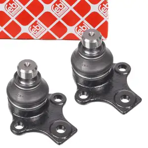 2x febi 02942 Traggelenk f&uuml;r VW Golf 1 2 3 4 Polo Passat SEAT Ibiza 6K 1 vorne unten