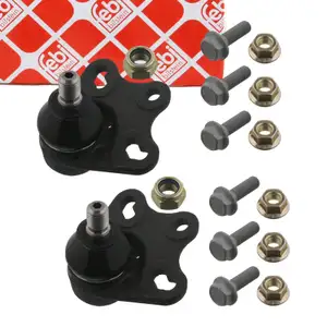 2x febi 31334 Traggelenk für MERCEDES-BENZ A-Klasse W169 B-Klasse W245 vorne 1693330127