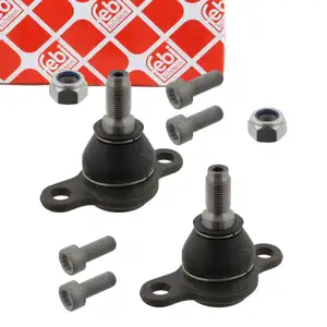 2x febi 29772 Traggelenk F&uuml;hrungsgelenk f&uuml;r VW Transporter T4 vorne unten 7D0407361