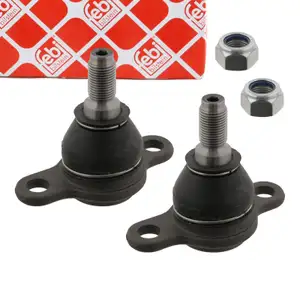 2x febi 18740 Traggelenk Führungsgelenk für VW Transporter 1.9-2.8 vorne unten 7D0407361