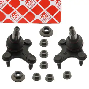 2x febi Traggelenk für VW Golf 7 8 Passat B6 B7 B8 AUDI A3 8P 8V Q2 Q3 vorne unten