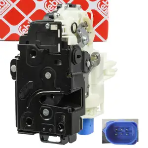 febi 172119 T&uuml;rschloss Fahrerseite f&uuml;r VW Polo 4 SKODA Fabia 1 SEAT Ibiza 3 hinten links