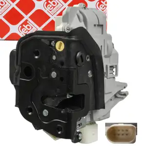 febi 172127 T&uuml;rschloss Fahrerseite f&uuml;r AUDI A4 B7 8EC 8ED SEAT Exeo 3R2 3R5 hinten links