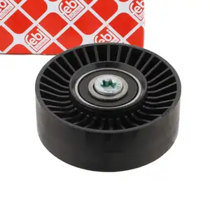 febi Umlenkrolle Keilrippenriemen f&uuml;r BMW E81 3er E90-E93 E60 F10 N43 N54 N57 11287556251