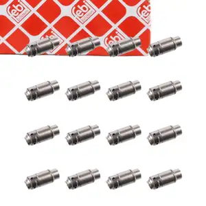 16x febi 08794 Ventilstößel für RENAULT Espace 3 4 Laguna 2 Master 2 Trafic 2 2.2/2.5 dCi