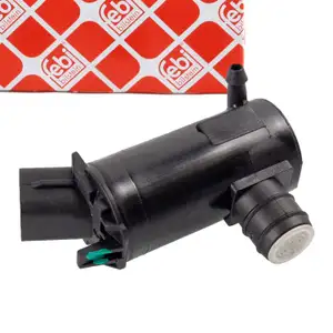 febi Waschwasserpumpe Monopumpe f&uuml;r KIA Rio 1 3 Soul 1 HYUNDAI Accent 4 Getz 985101C500