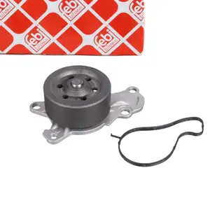 febi 103955 Wasserpumpe WaPu + Dichtung f&uuml;r CITROEN C1 2 PEUGEOT 108 TOYOTA Aygo Yaris 1.0