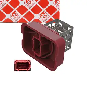 febi 48926 Widerstand Innenraumgebl&auml;se f&uuml;r OPEL Astra G Zafira A B Beifahrerseite 39090003