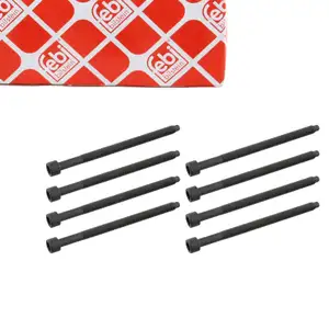 8x febi 26423 Zylinderkopfschraube für VW Polo 6N2 9N Lupo A2 Arosa Fabia 1 1.4 038103384