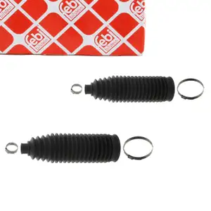 2x febi 34293 Lenkmanschette für FORD Mondeo 4 MK4 Galaxy S-Max WA6 vorne 1433372