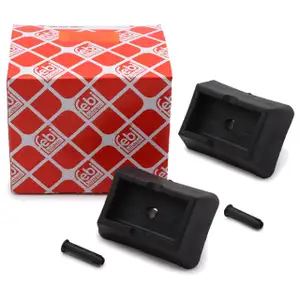 2x febi 37652 Aufnahme Wagenheber für BMW 3er E46 6er E63 E64 7er E65-67 X3 E83 Z4 E85 E86