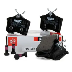 FERODO Bremsbeläge für AUDI CITROEN FIAT FORD PEUGEOT SEAT SKODA VW hinten