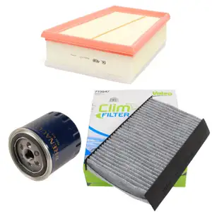 Filter-Set f&uuml;r Renault Megane III 1.9dCi 131 PS
