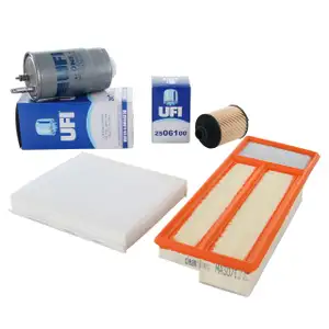 Filter-Set f&uuml;r Fiat Doblo Fiorino 1.3D Opel Combo X12 1.3CDTI