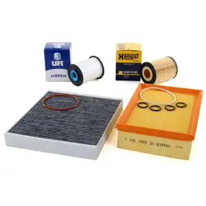 Filter-Set 4-tlg f&uuml;r OPEL MOKKA / X J13 1.7 CDTI 131 PS ab Fgst.-Nr.