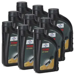 9L 9 Liter FUCHS TITAN ATF 6008 Getriebe&ouml;l Automatikgetriebe&ouml;l VW BMW ZF