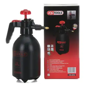 KS TOOLS 150.8252 Druckpump-Zerstäuber Drucksprüher Druckpumpflasche 2 LITER